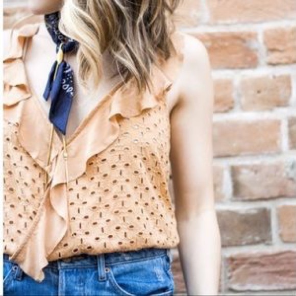 Free people orange crop - Picture 2 of 8